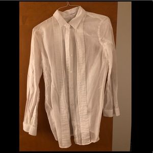 Calvin Klein White Button Down